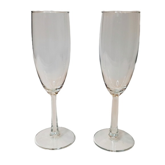 Champagne Glasses set of 2 - Picture 1 of 10